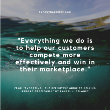 Everything we do is to help our customers compete more effectively and win in their marketplace
